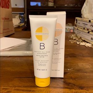 Beautycounter SPF 30 sunscreen